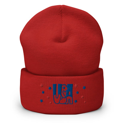 USA Cuffed Beanie