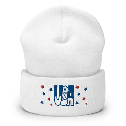 USA Cuffed Beanie